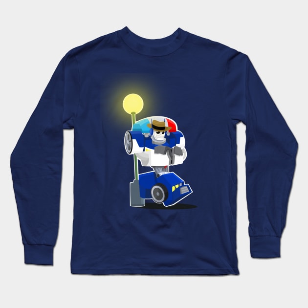 Rescue Bots - Chase on the Case Long Sleeve T-Shirt by TheGreatJery